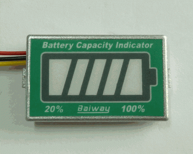 Индикатор емкости (заряда) батареи 36В Li-Ion (TD05)