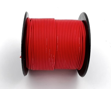 20AWG 0,5 мм² Медный провод в силиконовой изоляции (красный, UL3135) LFW-20R