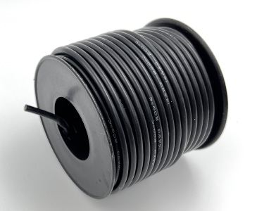 14AWG 2,07 мм² Медный провод в силиконовой изоляции (черный, UL3135) LFW-14B