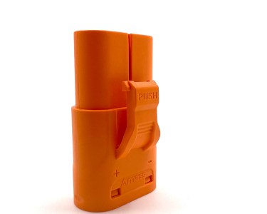 Разъем Amass LCB60-F (розетка, 80А, оранжевый)
