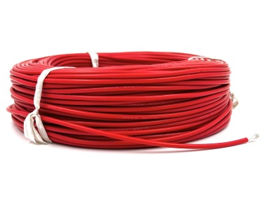 13AWG 2,5 мм² Медный провод в силиконовой изоляции (красный, UL3135) LFW-13R