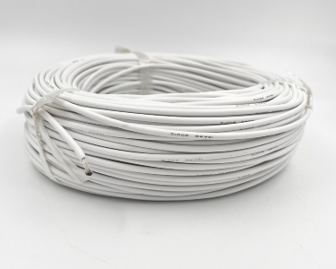 13AWG 2,5 мм² Медный провод в силиконовой изоляции (белый, UL3135) LFW-13W