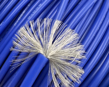 12AWG 3,4 мм² Медный провод в силиконовой изоляции (синий, UL3135) LFW-12Bl