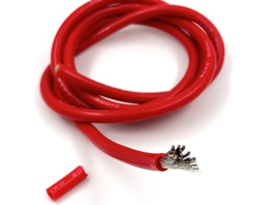 8AWG 8,3 мм² Медный провод в силиконовой изоляции (красный, UL3135) LFW-8R