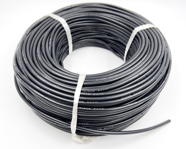 10AWG 5,3 мм² Медный провод в силиконовой изоляции (черный, UL3135) LFW-10B