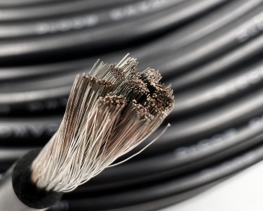 10AWG 5,3 мм² Медный провод в силиконовой изоляции (черный, UL3135) LFW-10B